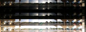 Collage of the individual images used for an HDR panorama